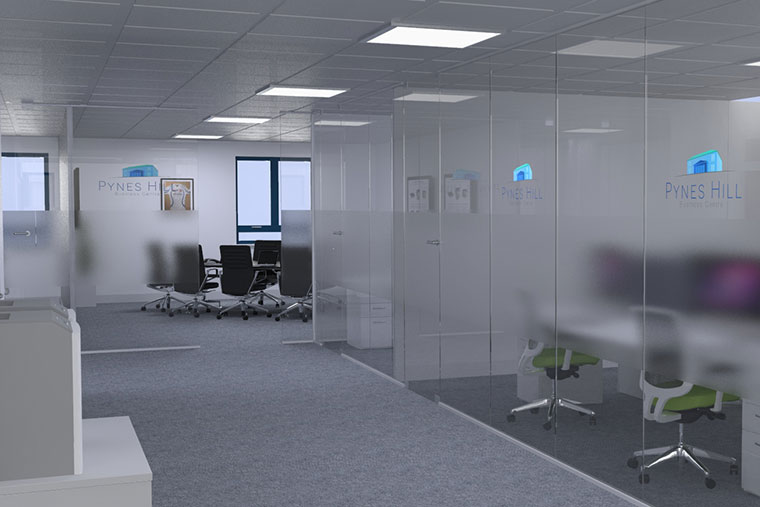 3d office plans